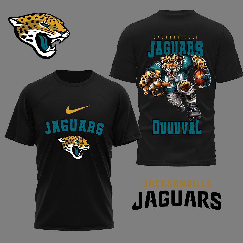 LIMITED EDITION - NEW CUSTOMIZED NFL30 JSJ JACKSONVILLE JAGUARS NATION GEAR 3D SHIRT