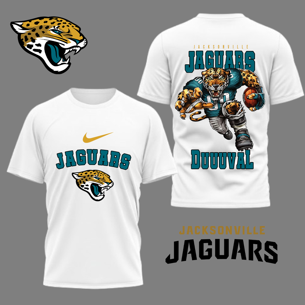 LIMITED EDITION - NEW CUSTOMIZED NFL30 JSJ JACKSONVILLE JAGUARS NATION GEAR 3D SHIRT