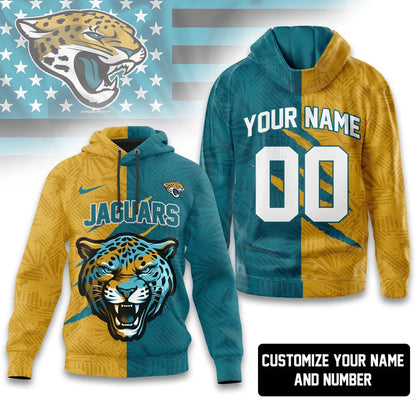 LIMITED EDITION - NEW CUSTOMIZED NFL30 JSJ JACKSONVILLE JAGUARS T-SHIRT, HOODIE, ZIP HOODIE