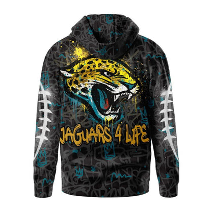 LIMITED EDITION - NEW CUSTOMIZED NFL30 JSJ JACKSONVILLE JAGUARS UNISEX T-SHIRT, POLO, HOODIE & JACKETS