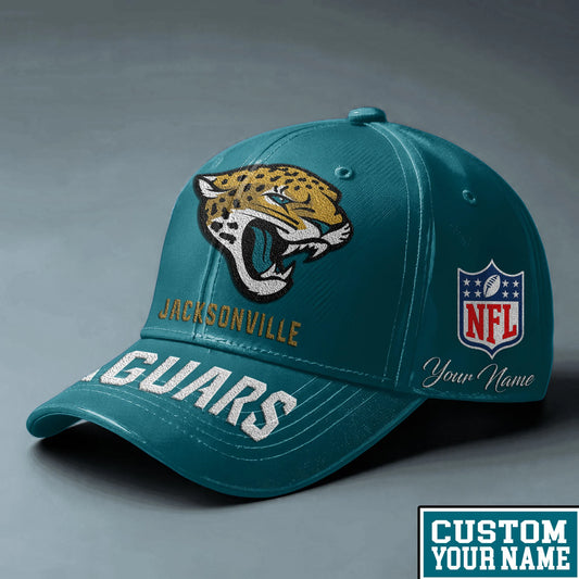 LIMITED EDITION - NEW CUSTOMIZED NFL30 JSJ JACKSONVILLE JAGUARS CLASSIC CAP