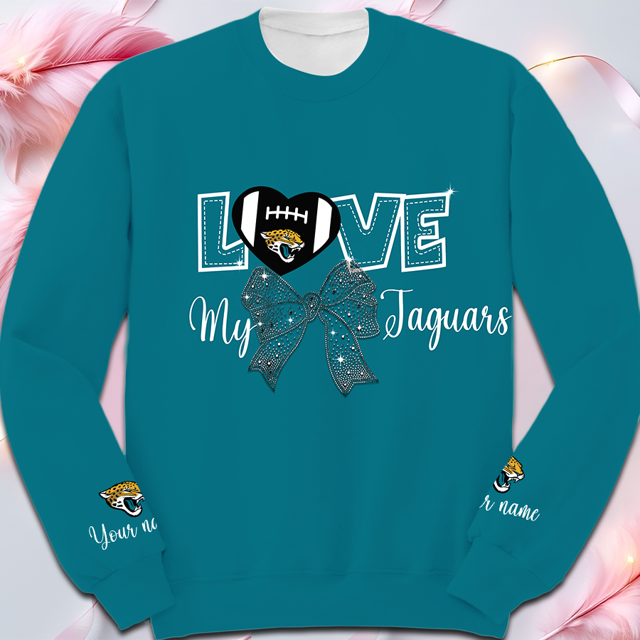 LIMITED EDITION - NEW CUSTOMIZED NFL30 JSJ JACKSONVILLE JAGUARS UNISEX T-SHIRT, POLO, HOODIE & JACKETS