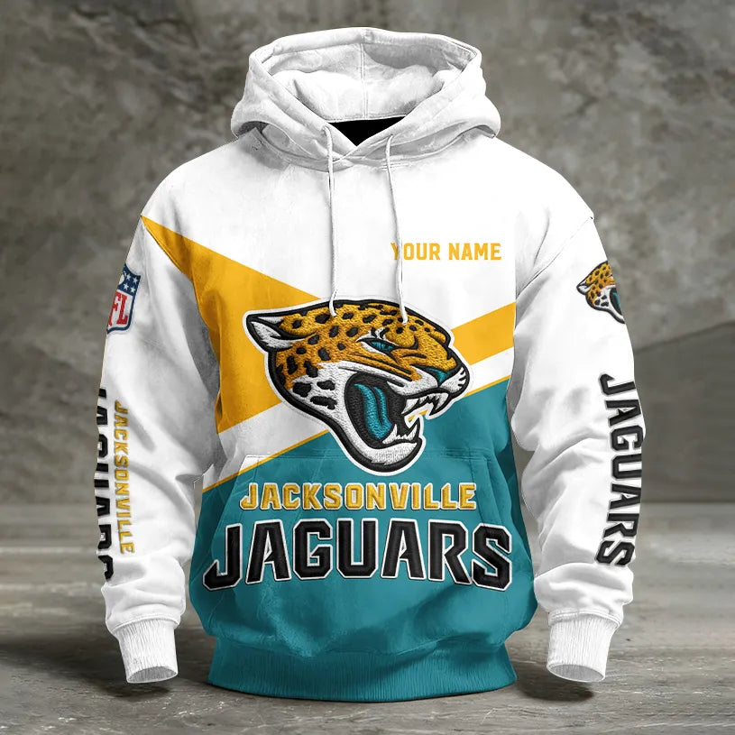 LIMITED EDITION - NEW CUSTOMIZED NFL30 JSJ JACKSONVILLE JAGUARS UNISEX T-SHIRT, POLO, HOODIE & JACKETS