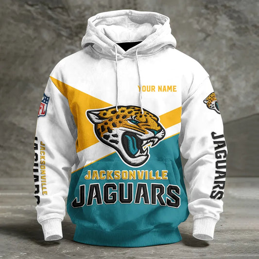 LIMITED EDITION - NEW CUSTOMIZED NFL30 JSJ JACKSONVILLE JAGUARS UNISEX T-SHIRT, POLO, HOODIE & JACKETS