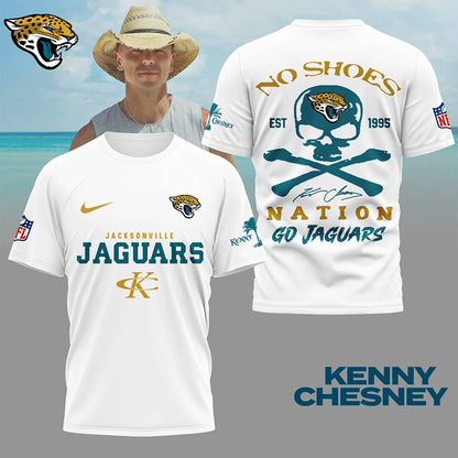 LIMITED EDITION - NEW CUSTOMIZED NFL30 JSJ JACKSONVILLE JAGUARS T-SHIRT | MULTIPLE COLORS AVAILABLE