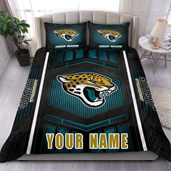 LIMITED EDITION - NEW PREMIUM NFL30 JSJ JACKSONVILLE JAGUARS BEDDING SET