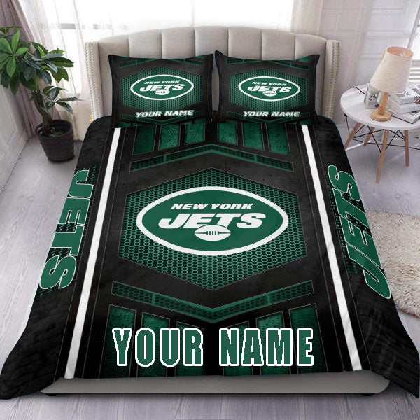 LIMITED EDITION - NEW PREMIUM NFL25 NYJ NEW YORK JETS BEDDING SET