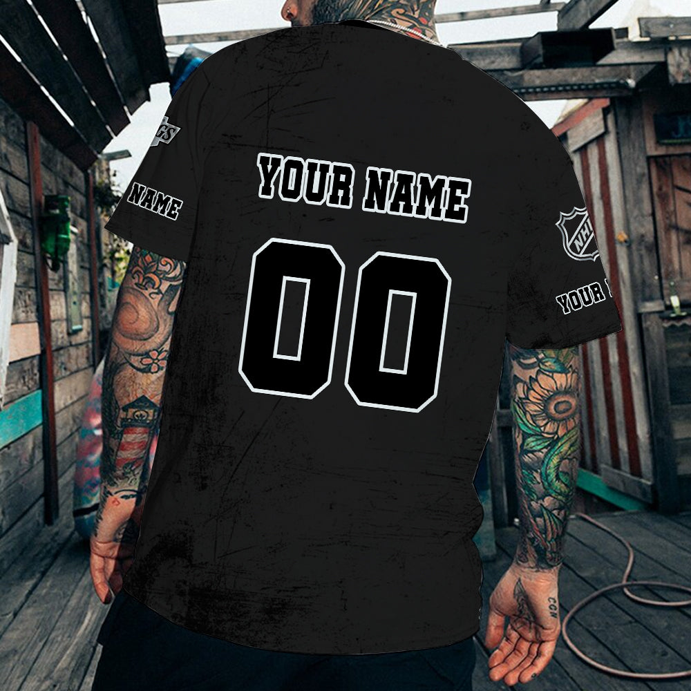 LIMITED EDITION - NEW CUSTOMIZED NHL16 LAK LOS ANGELES KINGS T-SHIRT FOR FANS