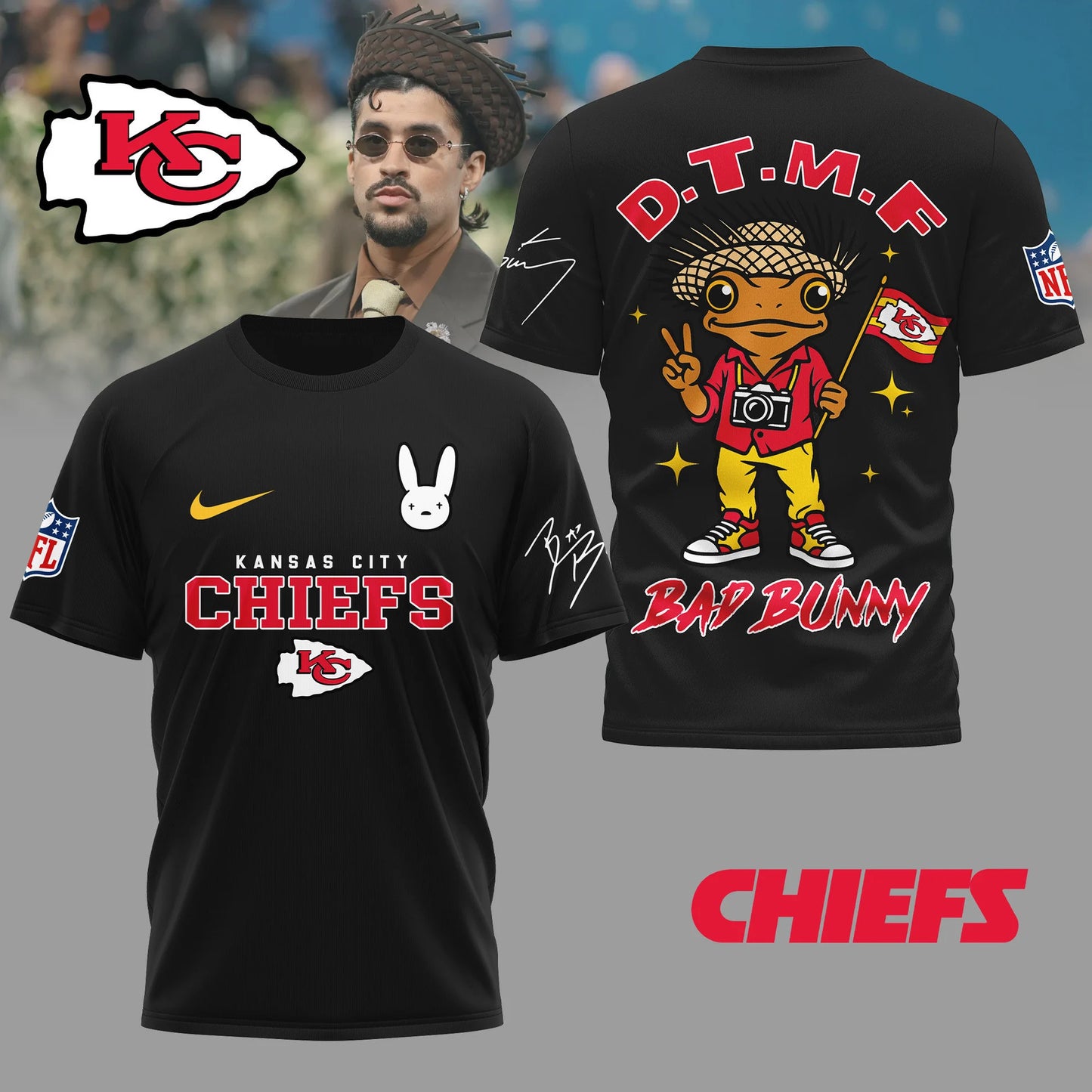 LIMITED EDITION - NEW CUSTOMIZED NFL01 KCC KANSAS CITY CHIEFS T-SHIRT, HOODIE, ZIP HOODIE