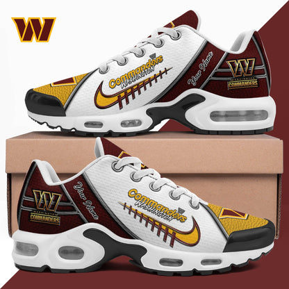 LIMITED EDITION - NEW CUSTOMIZED NFL01 KCC KANSAS CITY CHIEFS UNISEX AIR MAX PLUS SNEAKERS