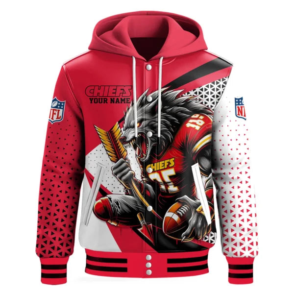 LIMITED EDITION - NEW CUSTOMIZED NFL01 KCC KANSAS CITY CHIEFS UNISEX T-SHIRT, POLO, HOODIE & JACKETS
