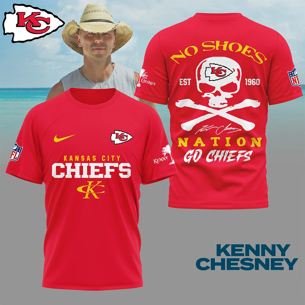 LIMITED EDITION - NEW CUSTOMIZED NFL01 KCC KANSAS CITY CHIEFS T-SHIRT | MULTIPLE COLORS AVAILABLE