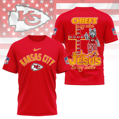 LIMITED EDITION - NEW CUSTOMIZED NFL01 KCC KANSAS CITY CHIEFS T-SHIRT | MULTIPLE COLORS AVAILABLE