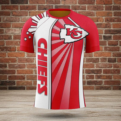 LIMITED EDITION - NEW CUSTOMIZED NFL01 KCC KANSAS CITY CHIEFS UNISEX T-SHIRT, POLO, HOODIE & JACKETS