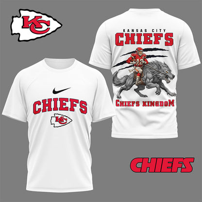 LIMITED EDITION - NEW CUSTOMIZED NFL01 KCC KANSAS CITY CHIEFS NATION GEAR 3D SHIRT