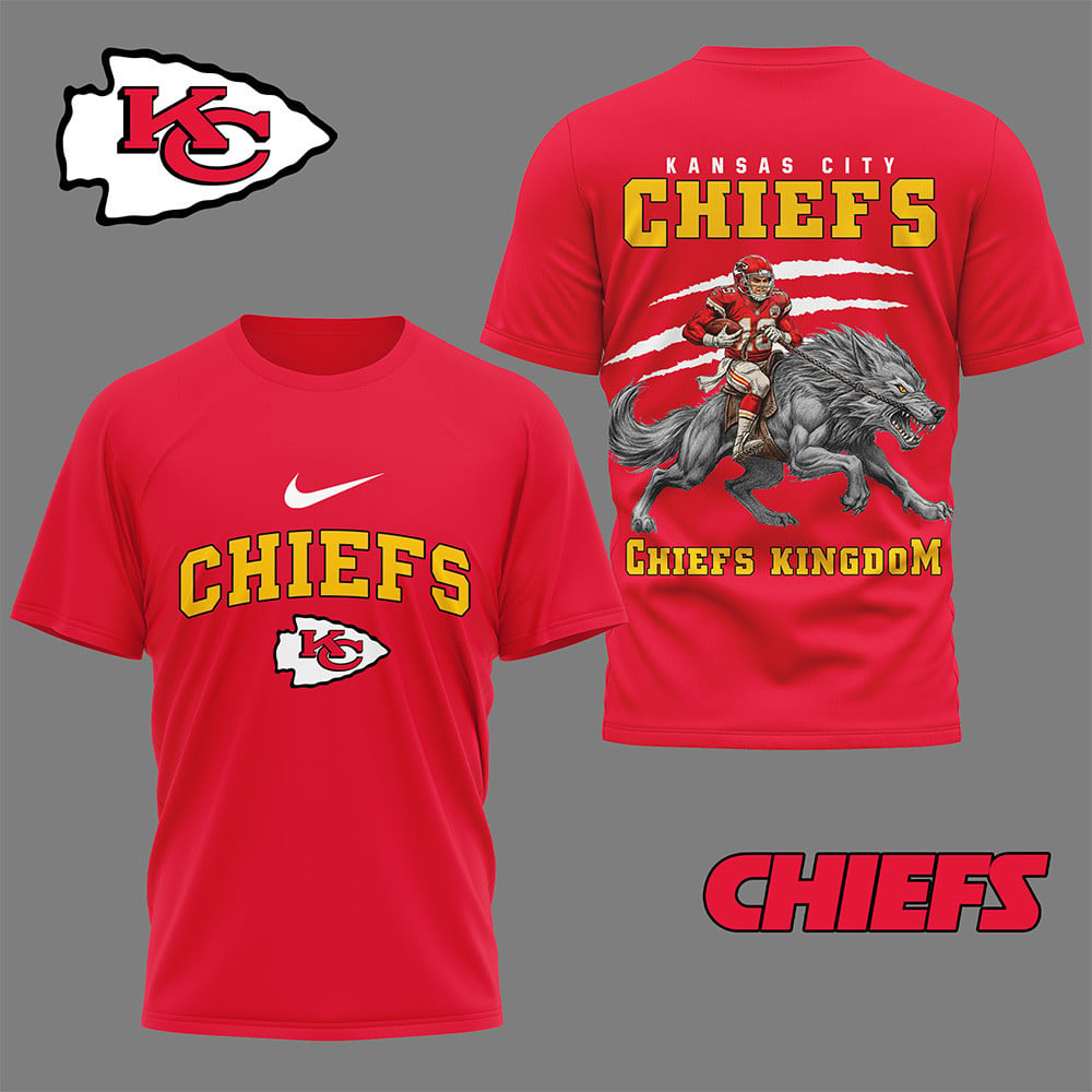 LIMITED EDITION - NEW CUSTOMIZED NFL01 KCC KANSAS CITY CHIEFS NATION GEAR 3D SHIRT