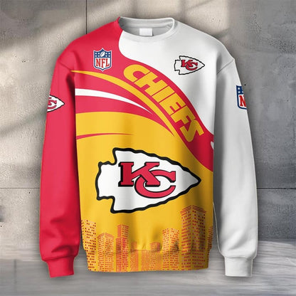 LIMITED EDITION - NEW CUSTOMIZED NFL01 KCC KANSAS CITY CHIEFS UNISEX T-SHIRT, POLO, HOODIE & JACKETS
