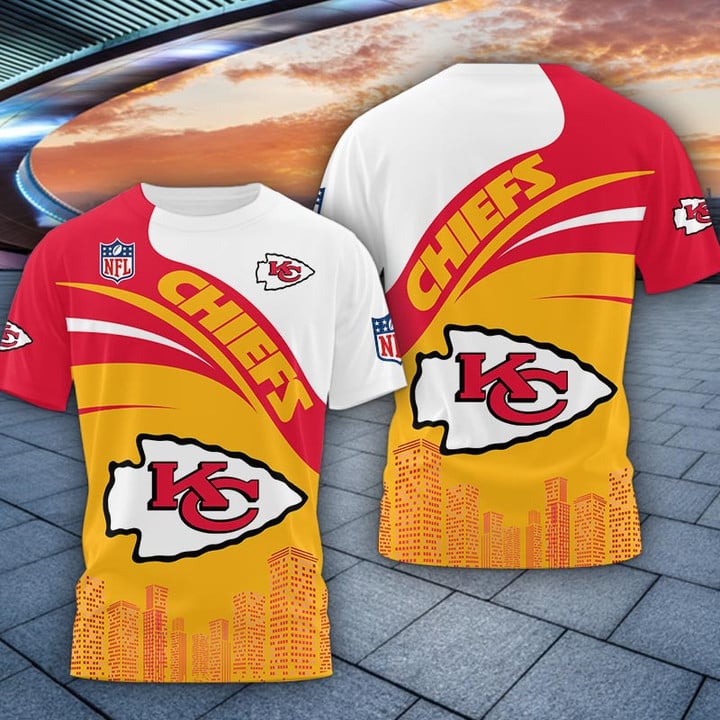 LIMITED EDITION - NEW CUSTOMIZED NFL01 KCC KANSAS CITY CHIEFS UNISEX T-SHIRT, POLO, HOODIE & JACKETS