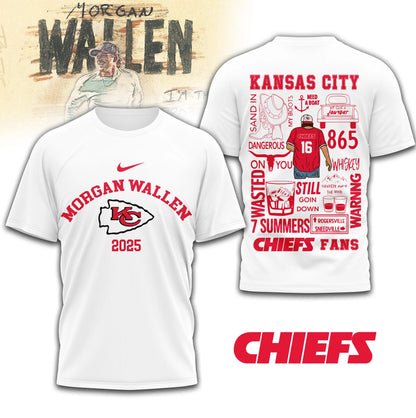 LIMITED EDITION - NEW CUSTOMIZED NFL01 KCC KANSAS CITY CHIEFS T-SHIRT | MULTIPLE COLORS AVAILABLE