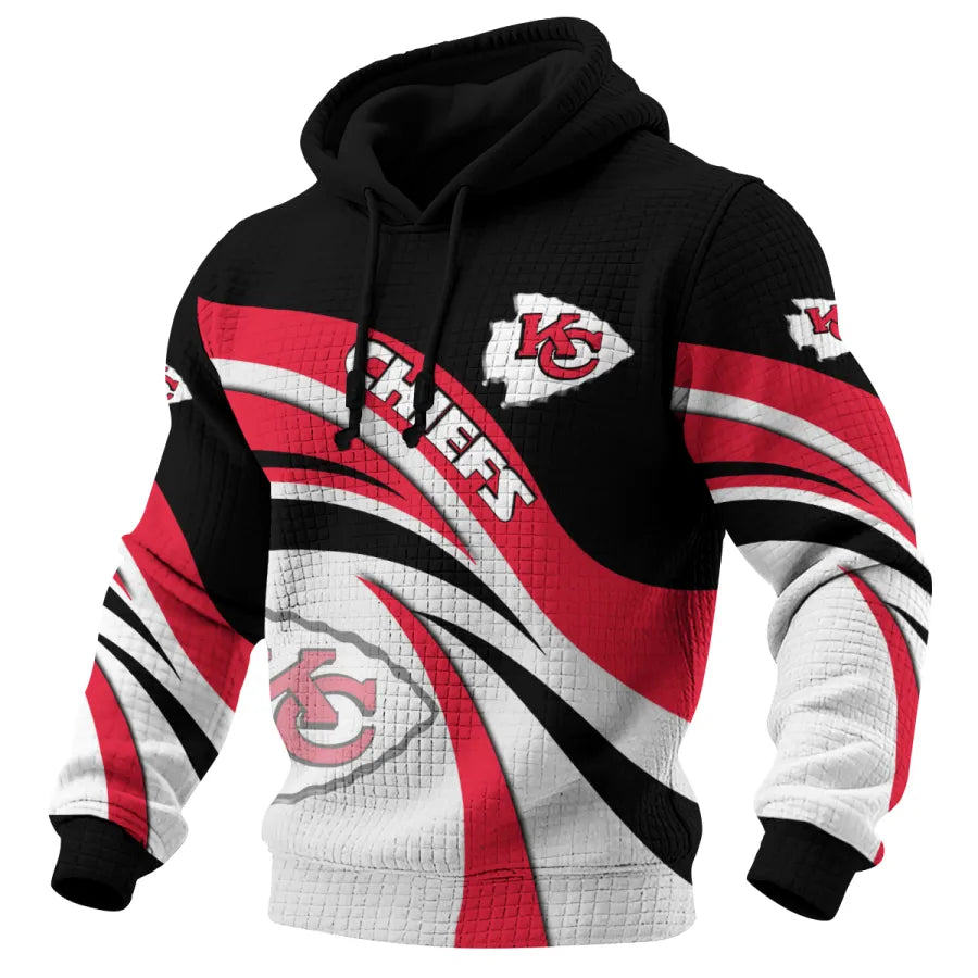 LIMITED EDITION - NEW CUSTOMIZED NFL01 KCC KANSAS CITY CHIEFS UNISEX T-SHIRT, POLO, HOODIE & JACKETS