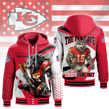 LIMITED EDITION - NEW CUSTOMIZED NFL01 KCC KANSAS CITY CHIEFS UNISEX T-SHIRT, POLO, HOODIE & JACKETS