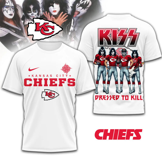 LIMITED EDITION - NEW CUSTOMIZED NFL01 KCC KANSAS CITY CHIEFS T-SHIRT | MULTIPLE COLORS AVAILABLE