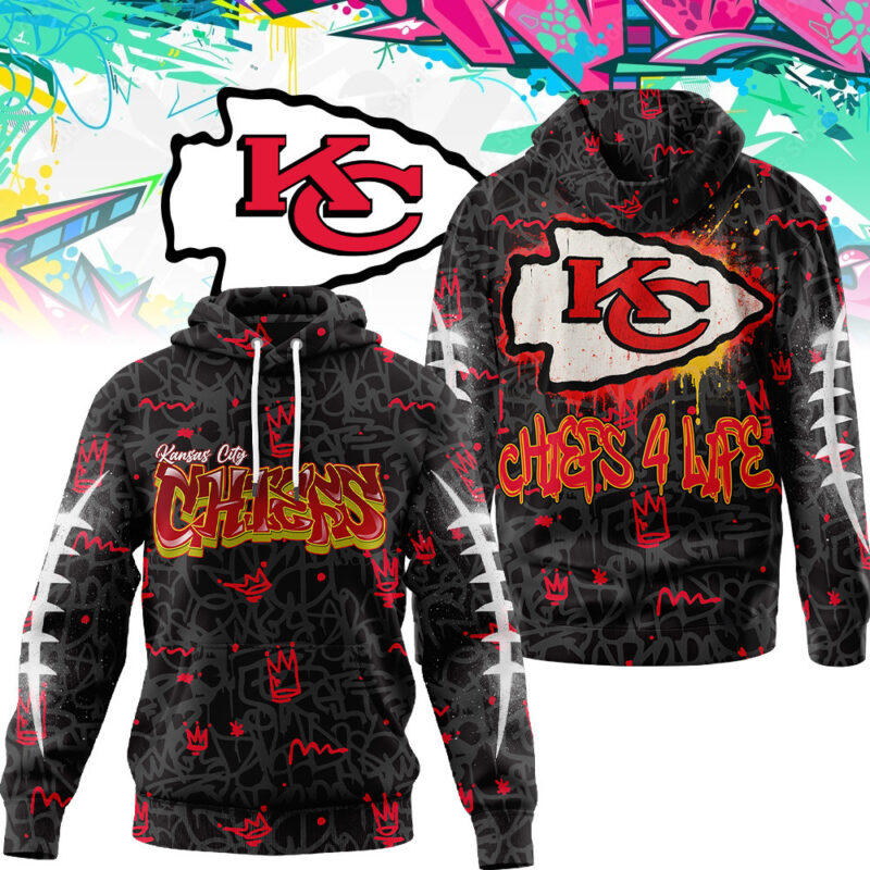 LIMITED EDITION - NEW CUSTOMIZED NFL01 KCC KANSAS CITY CHIEFS UNISEX T-SHIRT, POLO, HOODIE & JACKETS
