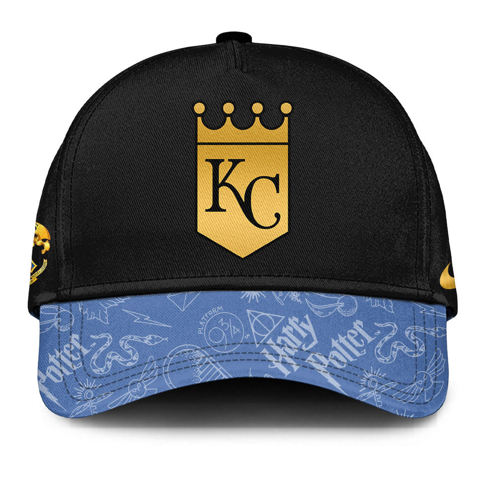 LIMITED EDITION - NEW CUSTOMIZED MLB19 KC ROYALS x HARRY POTTER BASEBALL JERSEY & CAP
