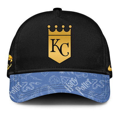 LIMITED EDITION - NEW CUSTOMIZED MLB19 KC ROYALS x HARRY POTTER BASEBALL JERSEY & CAP