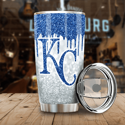 LIMITED EDITION - NEW CUSTOMIZED MLB19 KC ROYALS TUMBLER CUP