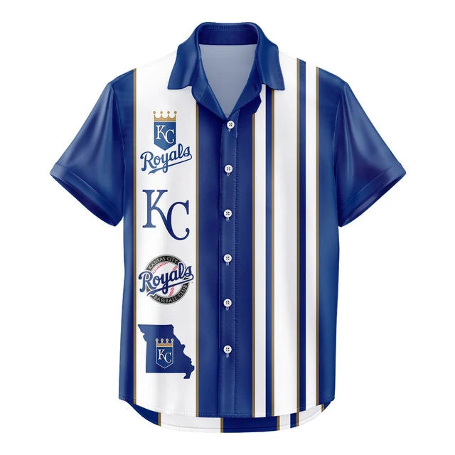 LIMITED EDITION - NEW CUSTOMIZED MLB19 KCR KANSAS CITY ROYALS UNISEX HAWAIIAN SHIRT