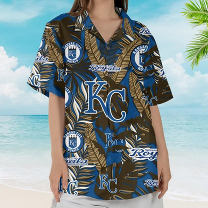 LIMITED EDITION - NEW CUSTOMIZED MLB19 KCR KANSAS CITY ROYALS UNISEX HAWAIIAN SHIRT