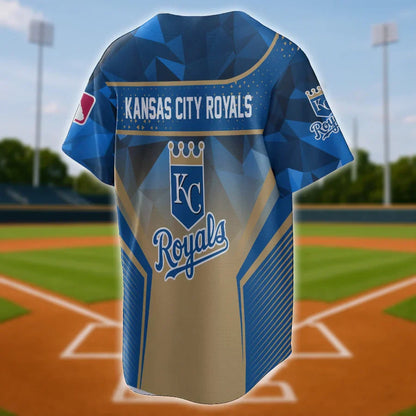 LIMITED EDITION - NEW CUSTOMIZED MLB19 KCR KANSAS CITY ROYALS BASEBALL JERSEY
