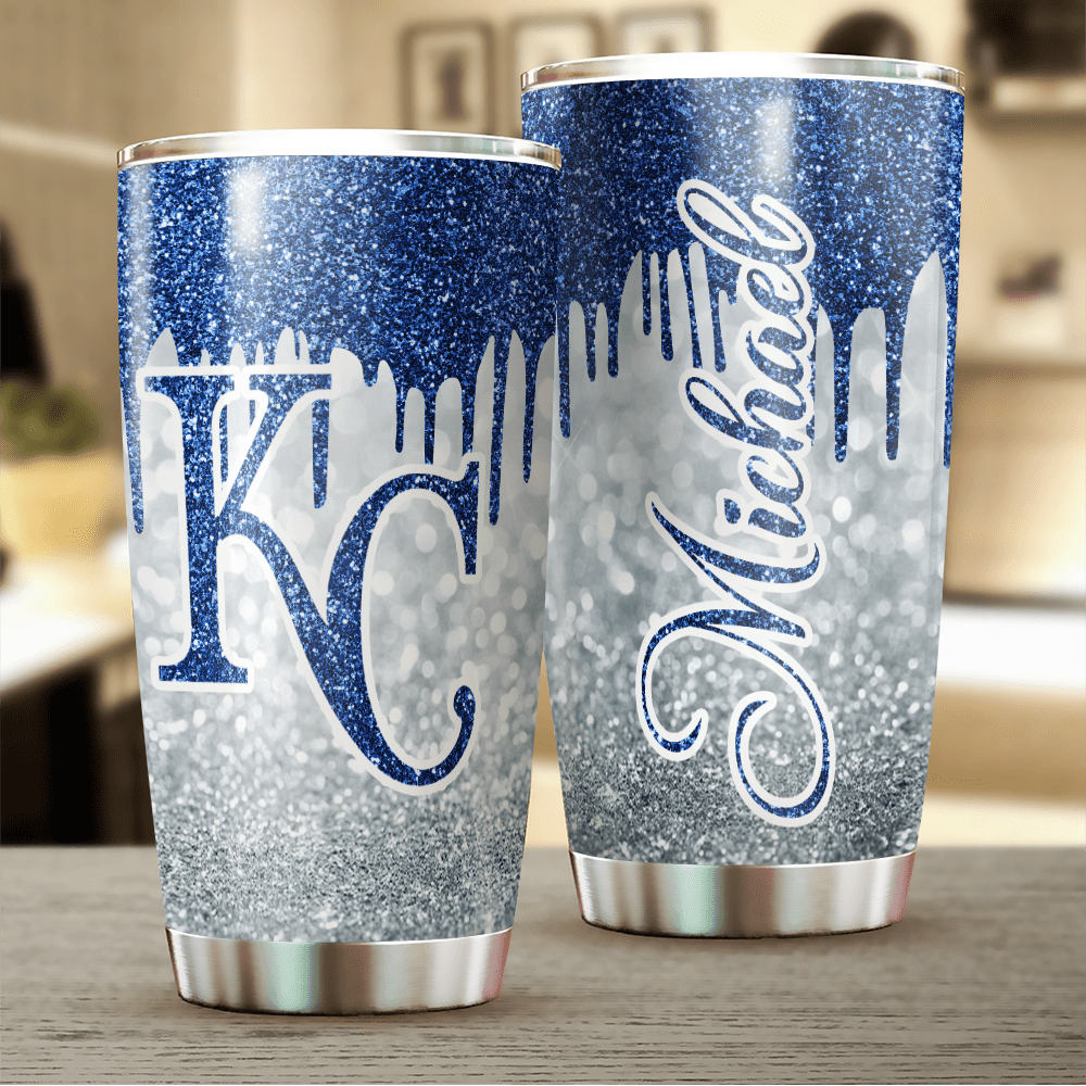 LIMITED EDITION - NEW CUSTOMIZED MLB19 KC ROYALS TUMBLER CUP