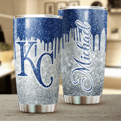 LIMITED EDITION - NEW CUSTOMIZED MLB19 KC ROYALS TUMBLER CUP