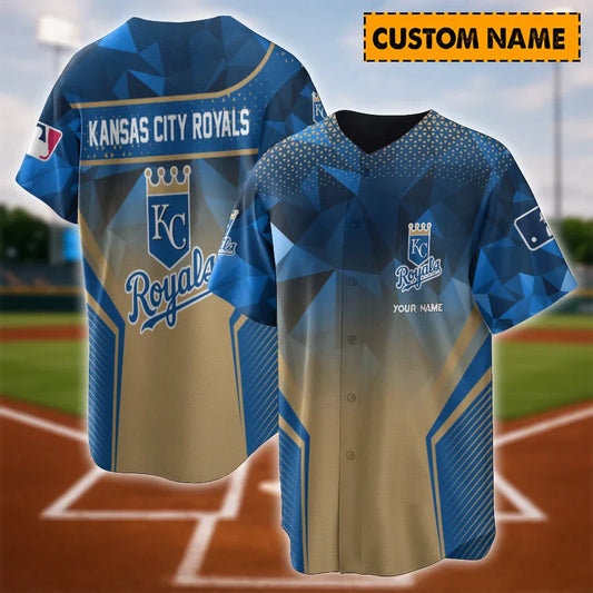LIMITED EDITION - NEW CUSTOMIZED MLB19 KCR KANSAS CITY ROYALS BASEBALL JERSEY