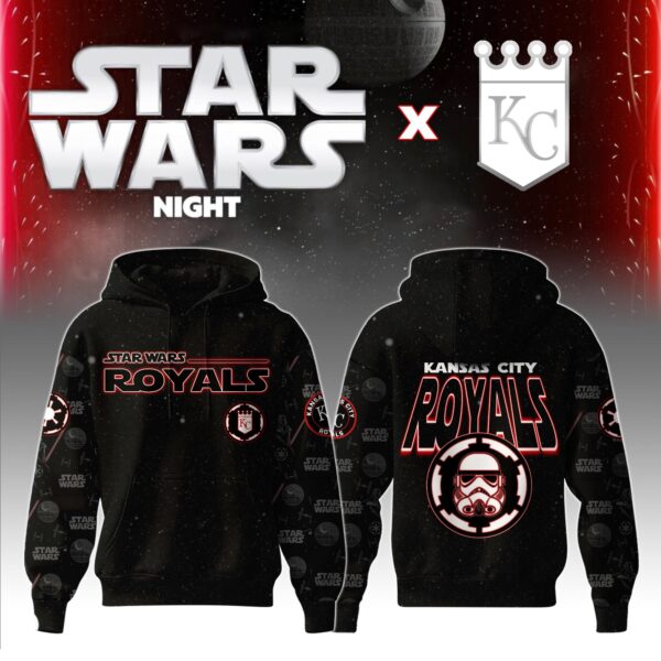 LIMITED EDITION - NEW CUSTOMIZED MLB19 KC ROYALS x STAR WARS T-SHIRT, HOODIE, ZIP HOODIE
