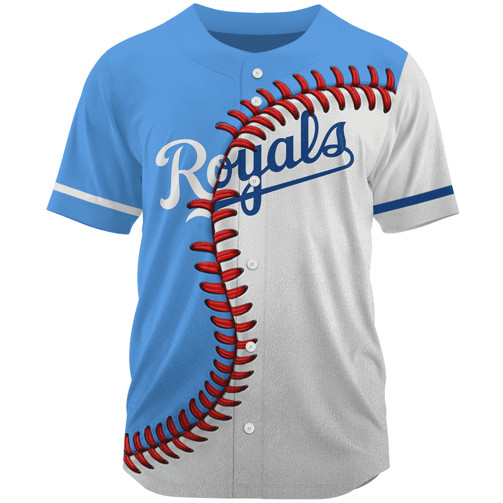 LIMITED EDITION - NEW CUSTOMIZED MLB19 KCR KANSAS CITY ROYALS BASEBALL JERSEY