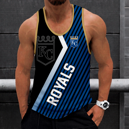 LIMITED EDITION - NEW CUSTOMIZED MLB19 KANSAS CITY ROYALS UNISEX TANK TOP
