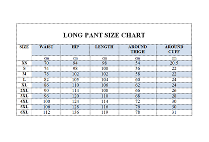 F1 Formula 2025 Long Pants