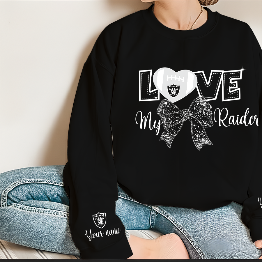 LIMITED EDITION - NEW CUSTOMIZED NFL07 LVR LAS VEGAS RAIDERS UNISEX T-SHIRT, POLO, HOODIE & JACKETS