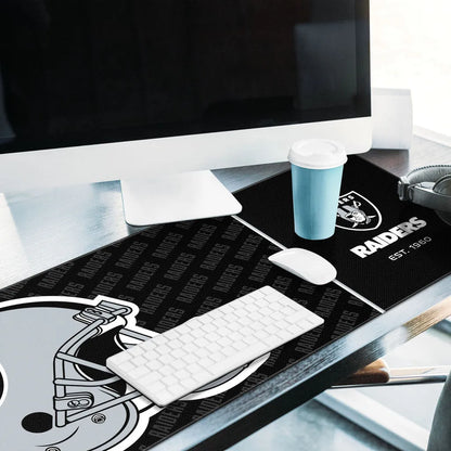 LIMITED EDITION - NEW CUSTOMIZED NFL07 LVR LAS VEGAS RAIDERS MOUSE MAT