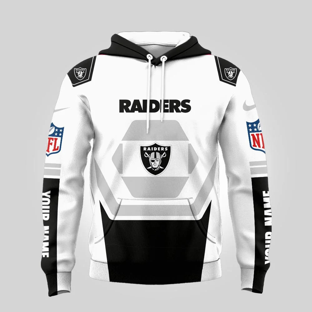 LIMITED EDITION - NEW CUSTOMIZED NFL07 LVR LAS VEGAS RAIDERS UNISEX T-SHIRT, POLO, HOODIE & JACKETS