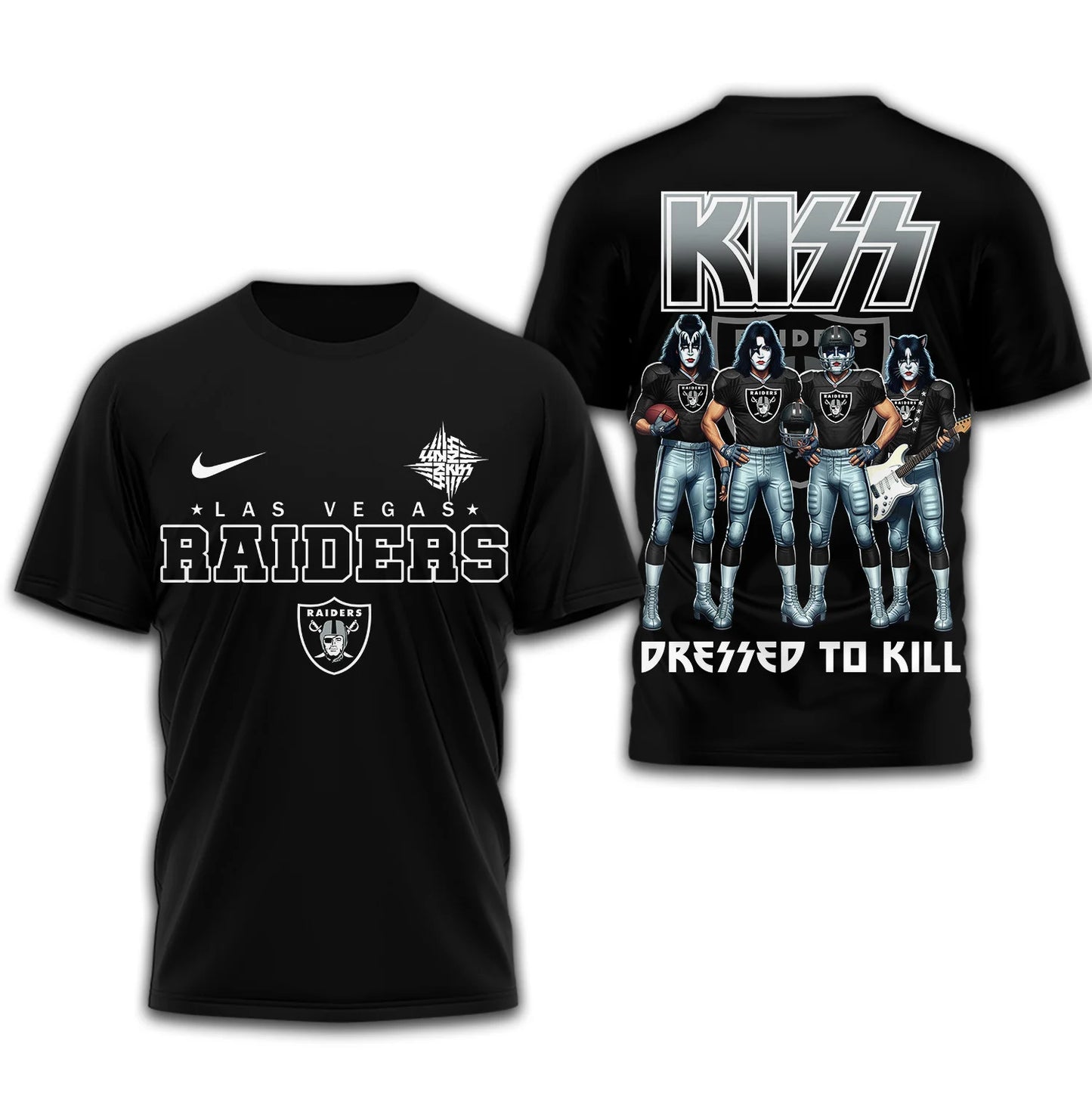 LIMITED EDITION - NEW CUSTOMIZED NFL07 LVR LAS VEGAS RAIDERS T-SHIRT | MULTIPLE COLORS AVAILABLE