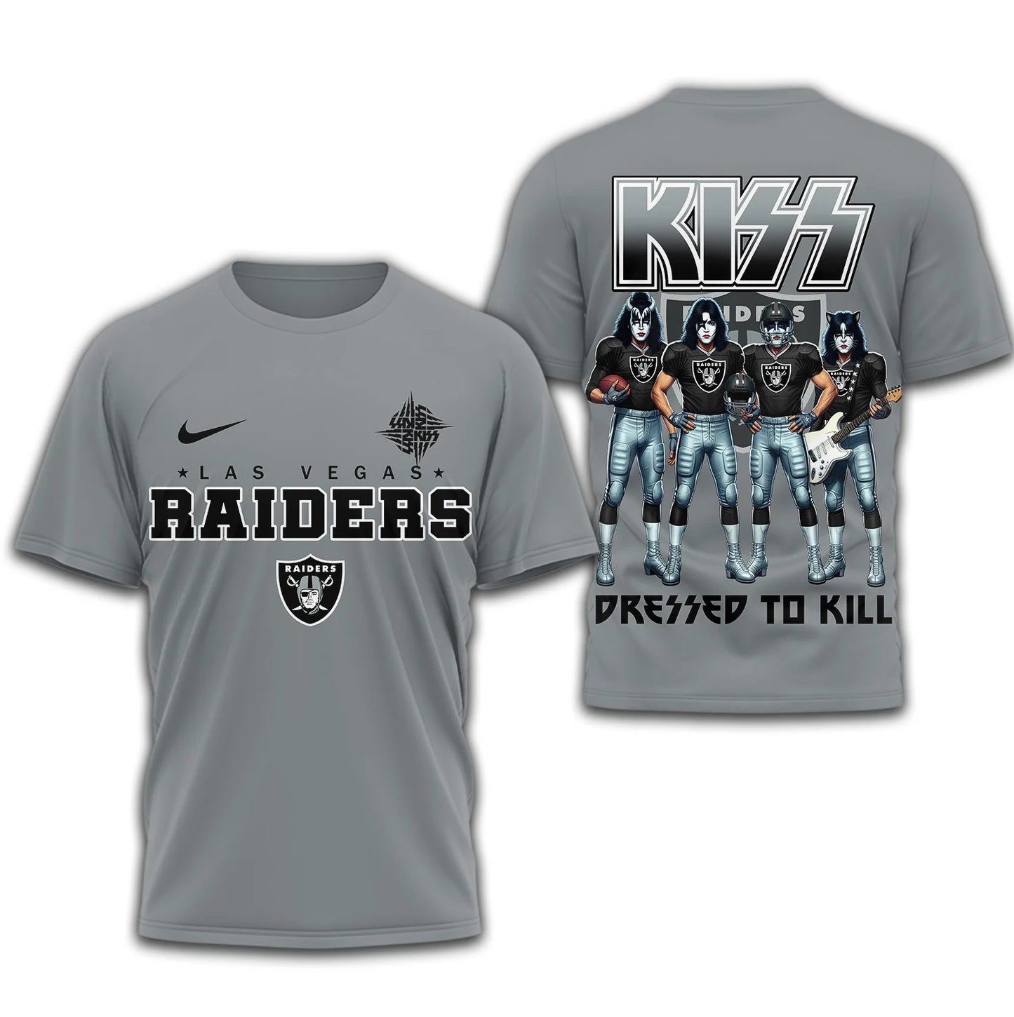 LIMITED EDITION - NEW CUSTOMIZED NFL07 LVR LAS VEGAS RAIDERS T-SHIRT | MULTIPLE COLORS AVAILABLE