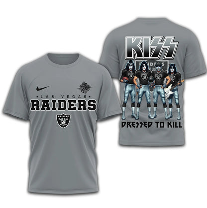 LIMITED EDITION - NEW CUSTOMIZED NFL07 LVR LAS VEGAS RAIDERS T-SHIRT | MULTIPLE COLORS AVAILABLE