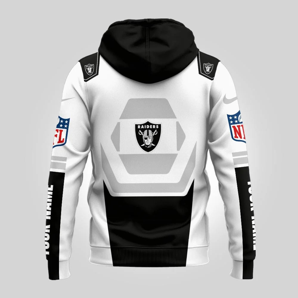 LIMITED EDITION - NEW CUSTOMIZED NFL07 LVR LAS VEGAS RAIDERS UNISEX T-SHIRT, POLO, HOODIE & JACKETS