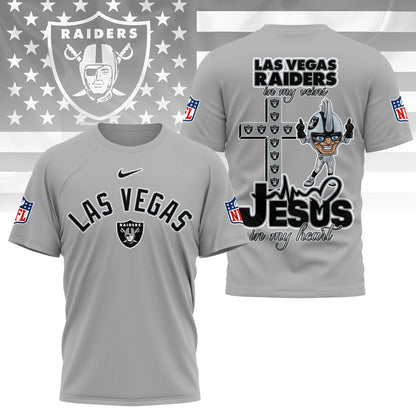 LIMITED EDITION - NEW CUSTOMIZED NFL07 LVR LAS VEGAS RAIDERS T-SHIRT | MULTIPLE COLORS AVAILABLE