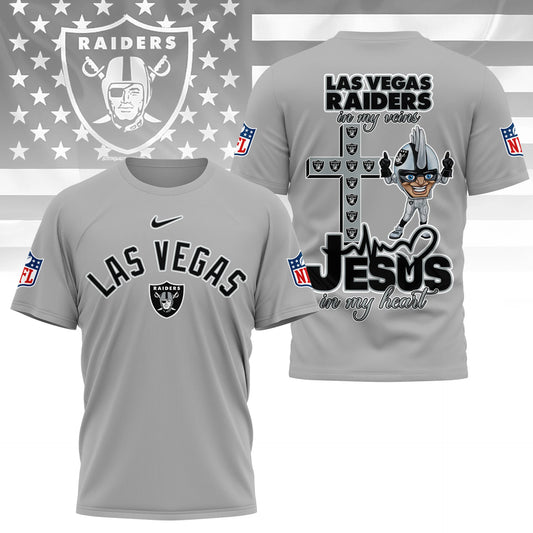 LIMITED EDITION - NEW CUSTOMIZED NFL07 LVR LAS VEGAS RAIDERS T-SHIRT | MULTIPLE COLORS AVAILABLE