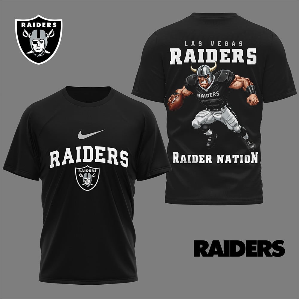 LIMITED EDITION - NEW CUSTOMIZED NFL07 LVR LAS VEGAS RAIDERS NATION GEAR 3D SHIRT